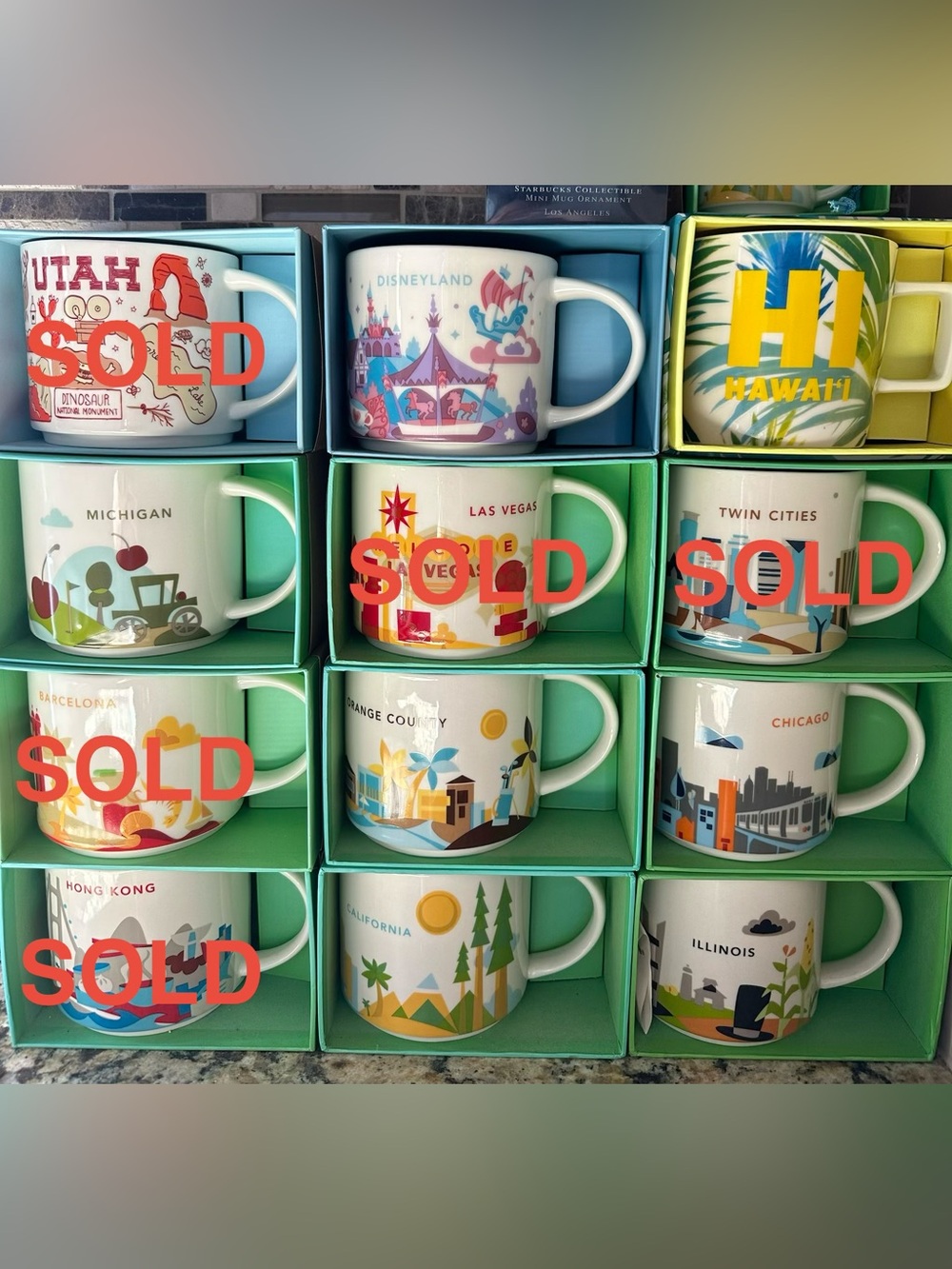 Starbucks ‘You Are Here’ Coffee Mug - NIB!